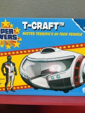 McFarlane Toys Super Powers Superman Movie T-Craft with Mister Terrific NEW
